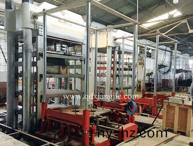 雙聯(lián)實心胎硫化機